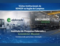 REMESP visita associados Instituto de Pesquisa Eldorado e Greenbrier Maxion na região de Campinas